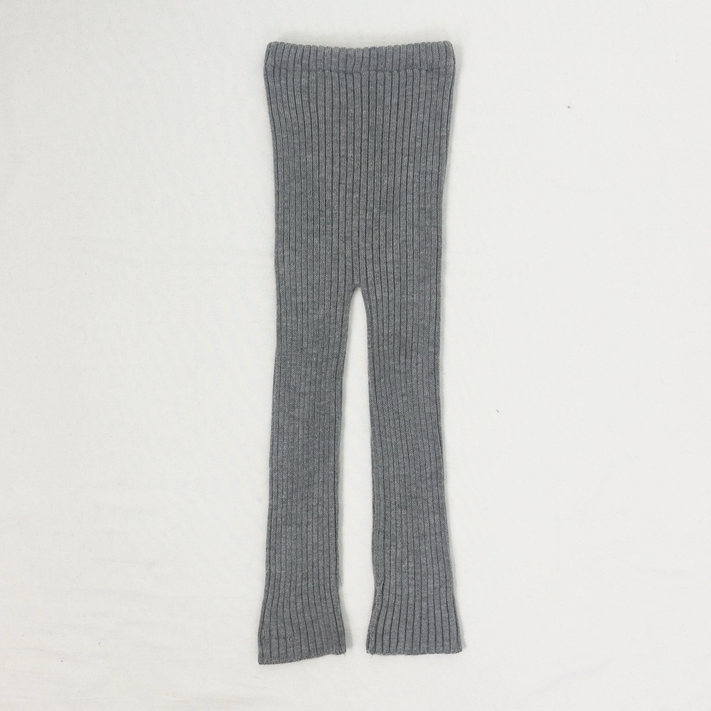 Ella's Wool Tubes Leggings 100% Merino Wool Base Layer Warm Ribbed Pants 3-5Y
